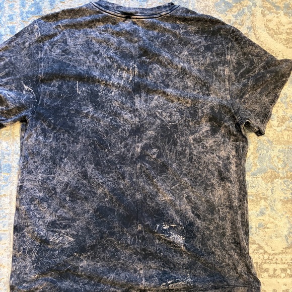 Lululemon All Yours cotton tshirt in cloudy wash black - Picture 2 of 2